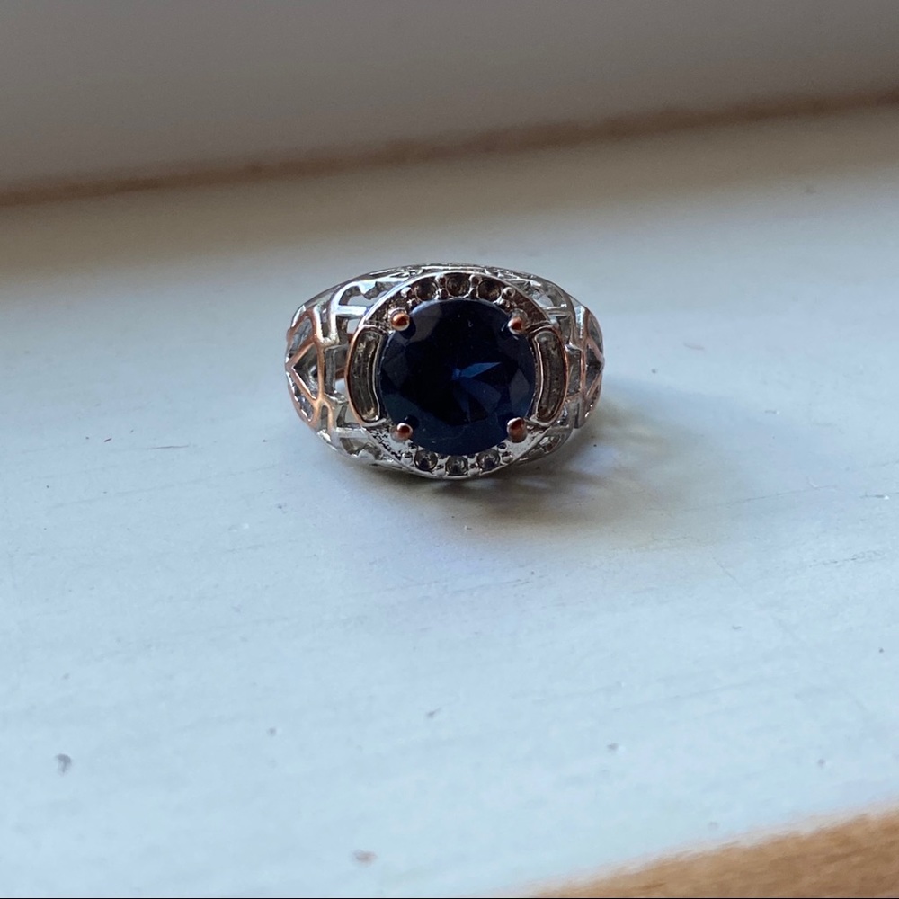 .925 Lovely Silver Ring - image 6